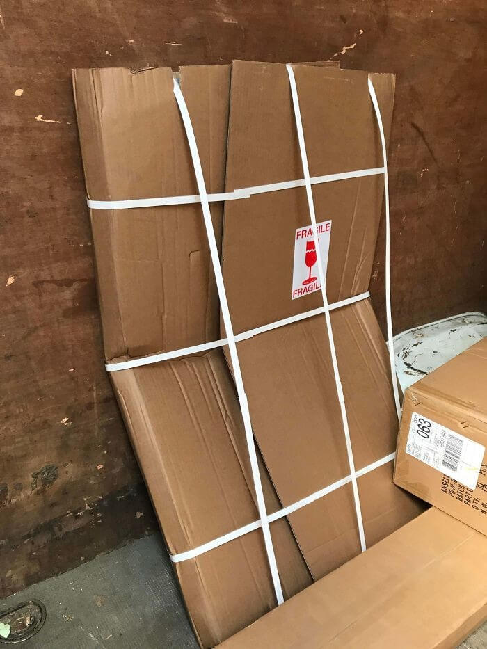 The Word 'Fragile' Means Nothing To Delivery People