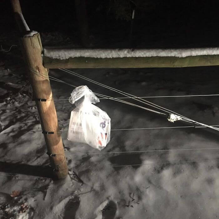 The Package Was Left A Mile From Their House