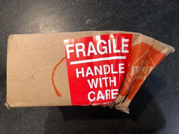 The Big Red Sticker Was Not A Good Enough Reminder