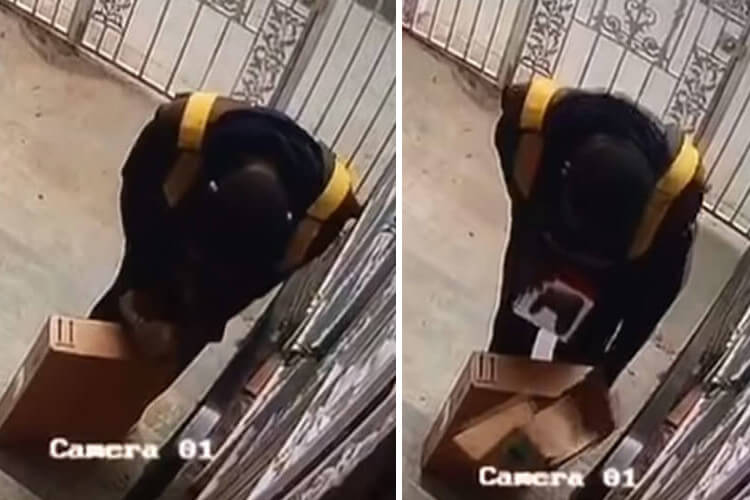 The UPS Driver Is The Grinch That Stole Christmas