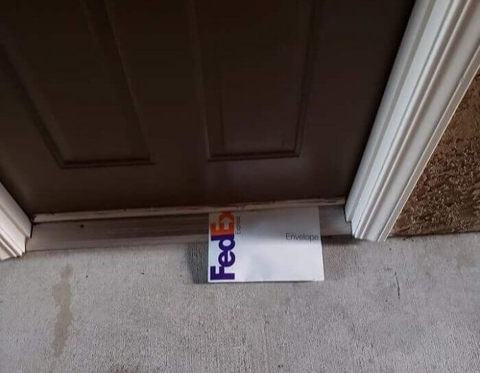 When You Are Told It Will Require A Signature, But They Never Ask For One