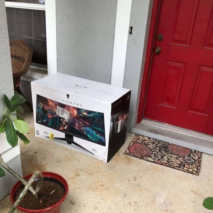 Out In The Open For Anyone To Take