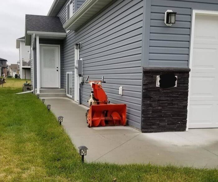 UPS Said They Couldn't Get To The Door Because There Was An "Obstruction"