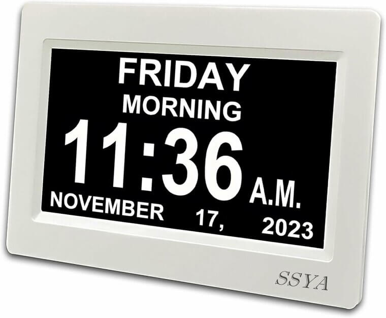 Accessible Clock With Day, Date, and Time - 22% Off!