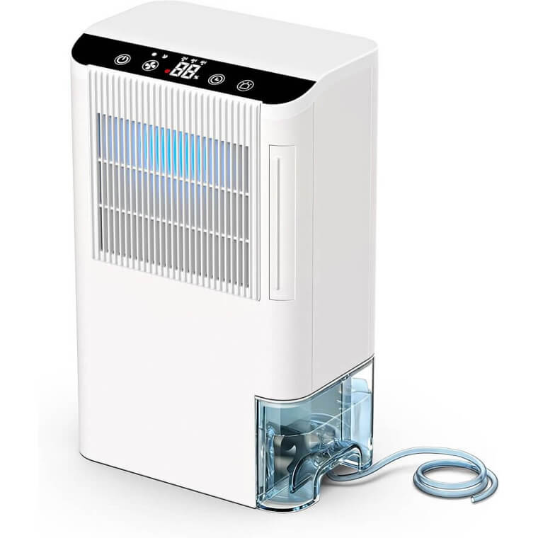 Onsekin Dehumidifier - Quiet, Efficient, 2000 Sq.Ft Coverage