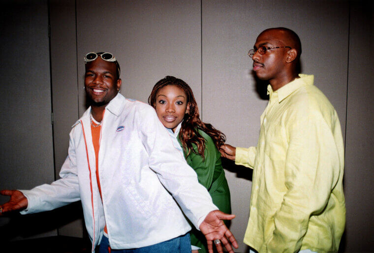 Wanya Morris (20 años) y Brandy (17)