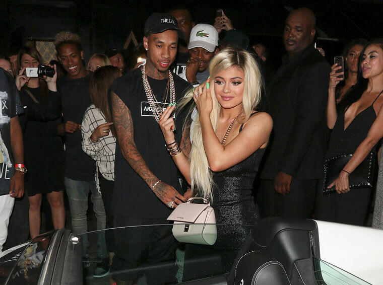Tyga (24) y Kylie Jenner (16)