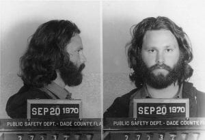 Jim Morrison Ten Months Before His Death