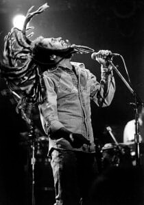 Bob Marley Eight Months Before His Death