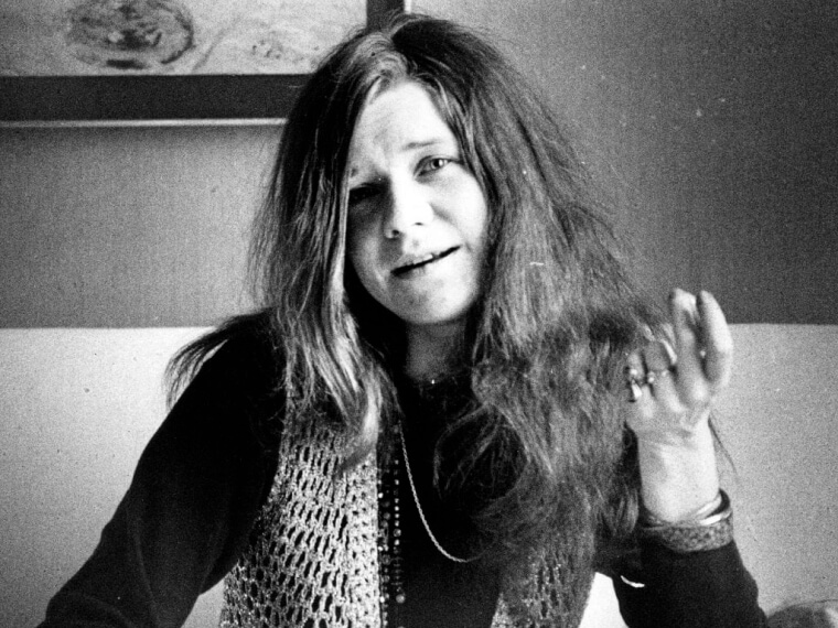 Janis Joplin Three Months Before Her Death