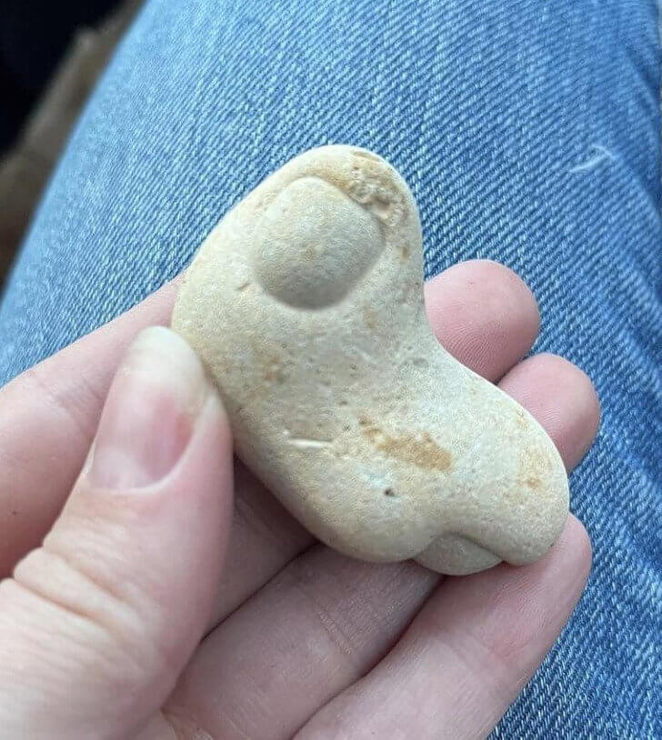 Nature's Toe Is Made of Stone