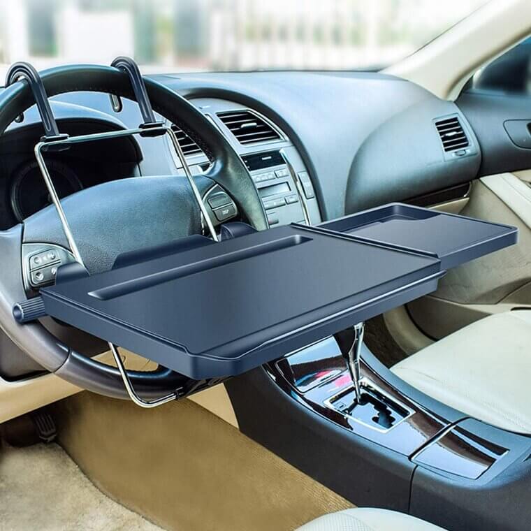 XERGUR Car Desk - Perfect for Meals and Work on the Go! - Now 13% Off!