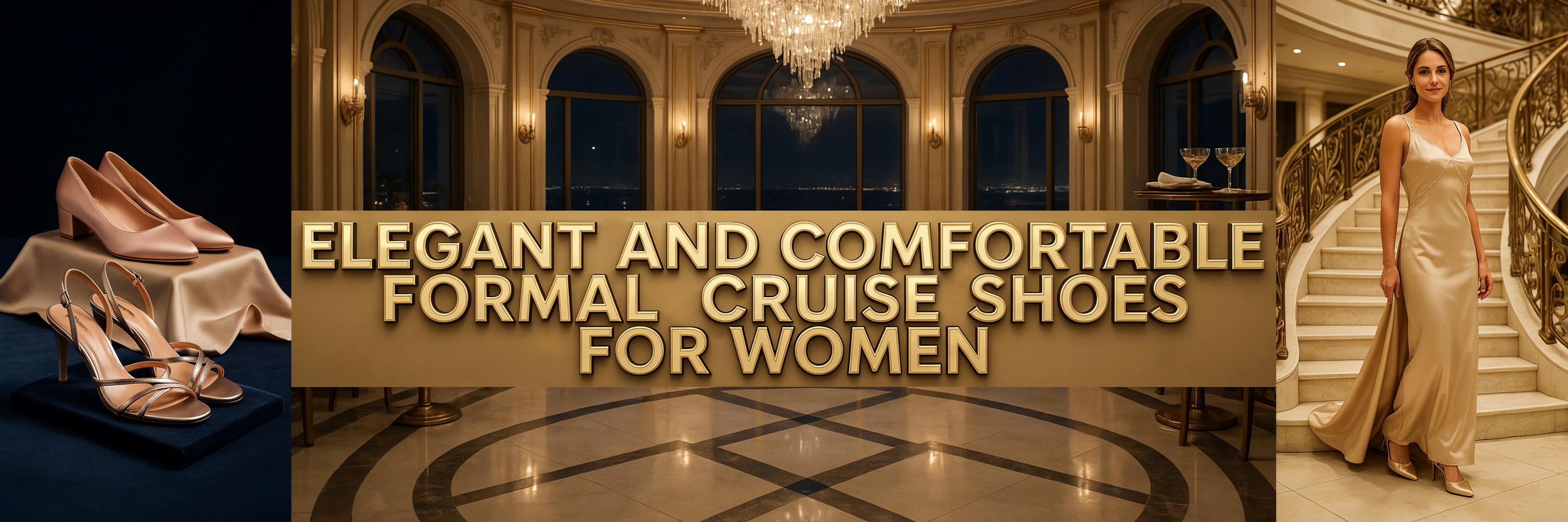 Elegant and Comfortable Formal Cruise Shoes for Women