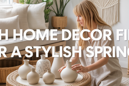 Fresh Home Decor Finds for a Stylish Spring
