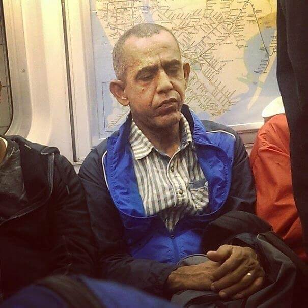 Barak Obama After He Lost His Secret Service Privileges