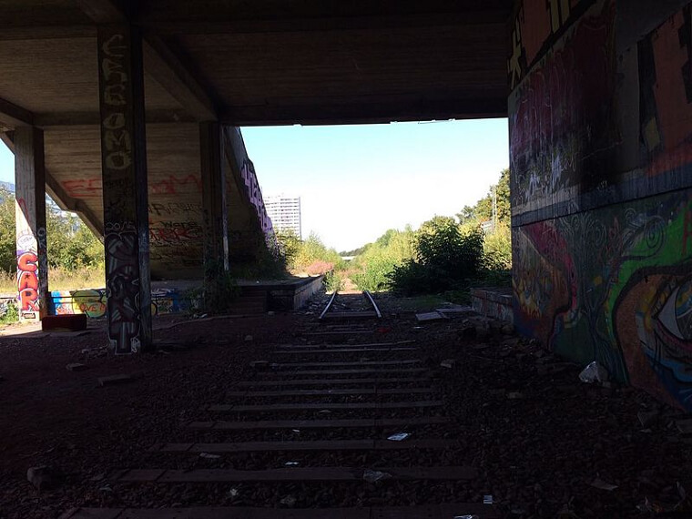 Olympic Stadium Train Stop - Munich 1972