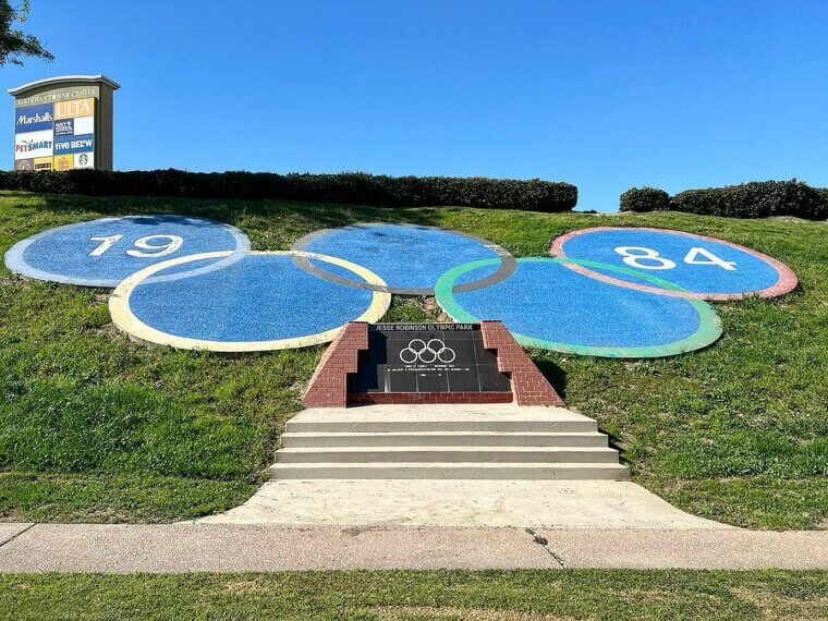 Jesse Robinson Olympic Park - Los Angeles 1984