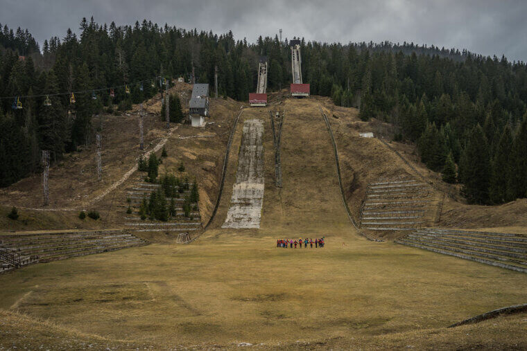 Mount Igman Ski Jump - Sarajevo 1984