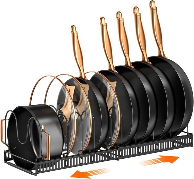 MUDEELA Organizer Rack - Keep Your Kitchen Tidy and Efficient - Enjoy 20% Off!