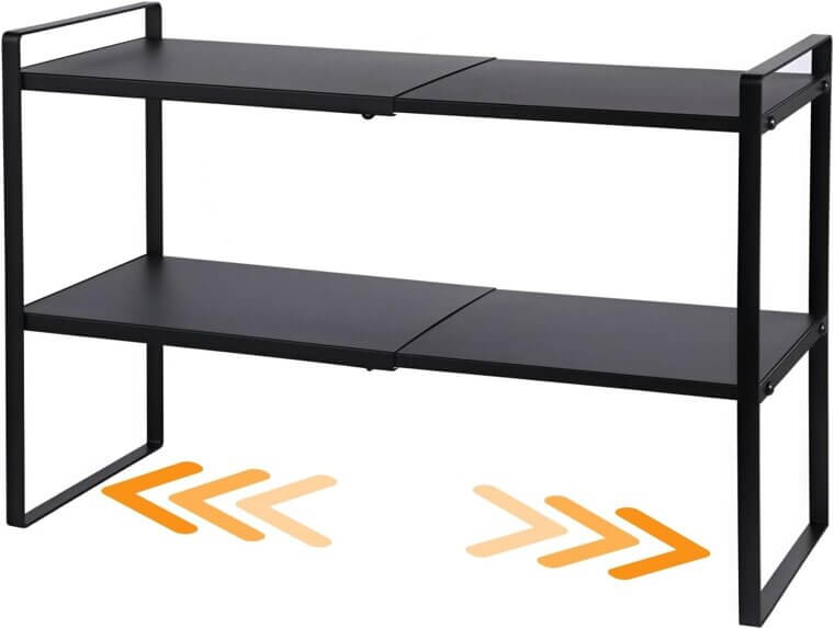 Expandable Shelf Organizer - Perfect for Kitchen & More 