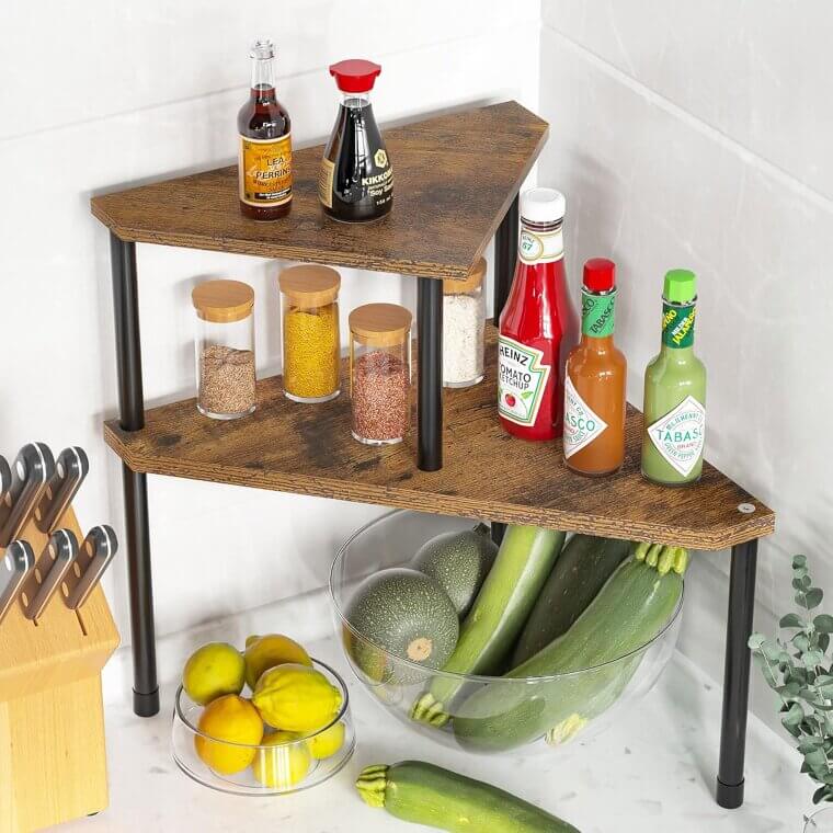 Weenson Spice Rack - Organize Your Kitchen & Bathroom Effortlessly - Enjoy 26% Off!