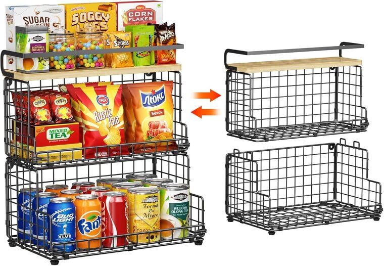 X-cosrack Snack Organizer - Versatile Storage Solution for Your Kitchen - Now 32% Off!