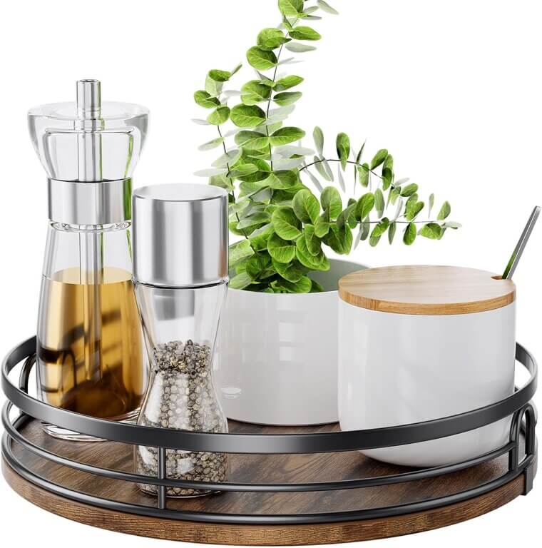 LAMU Lazy Susan - Organize Your Kitchen with Style! - Now 24% Off!
