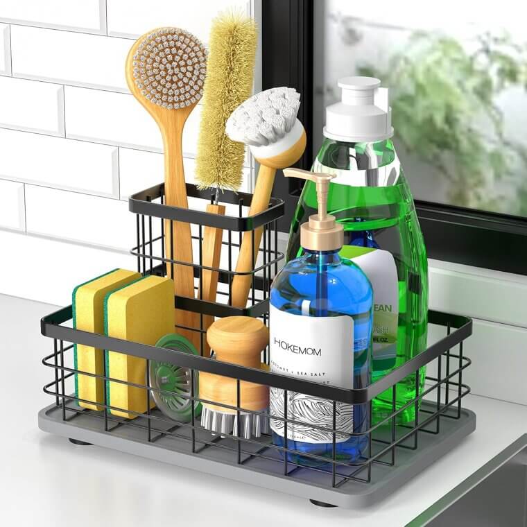 Family Sponge Holder: Keep Your Kitchen Tidy and Stylish! 