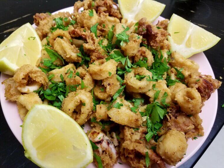 Calamari From Places That Rarely Serve Seafood