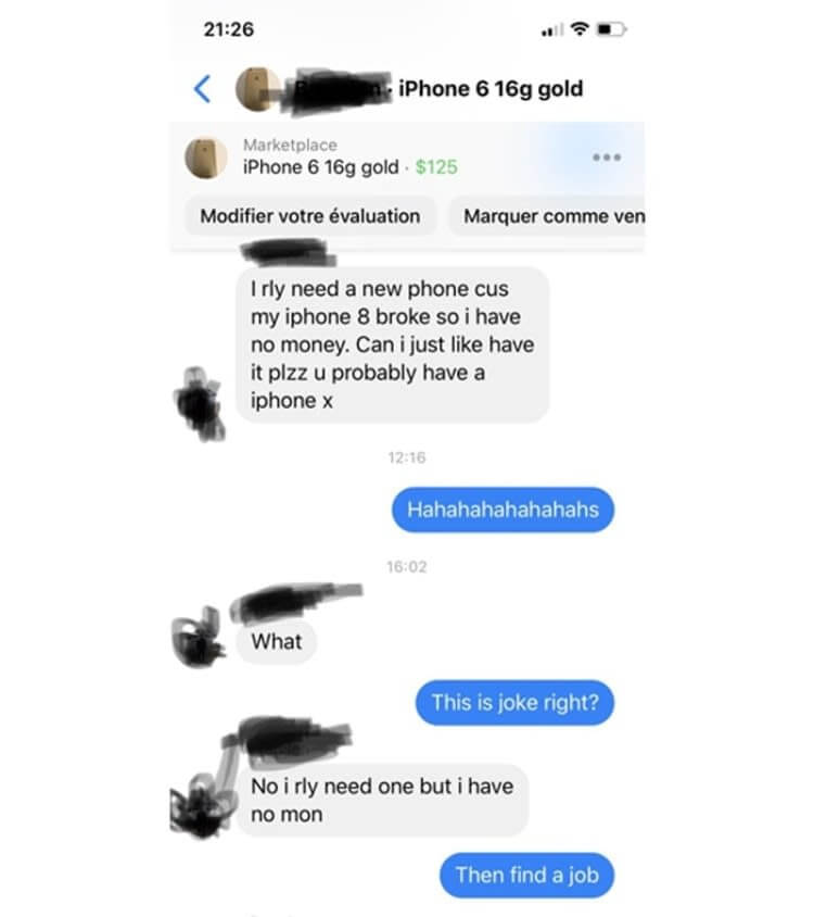 You Can’t Just Ask For Something This Expensive From A Stranger