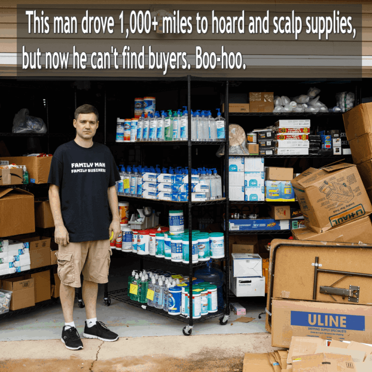 Karma Hit Him Good