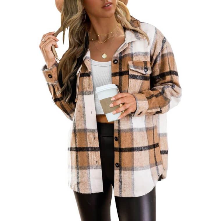 Flannel Plaid Button Down Is Perfect for Every Occasion; Now 17% Off! 