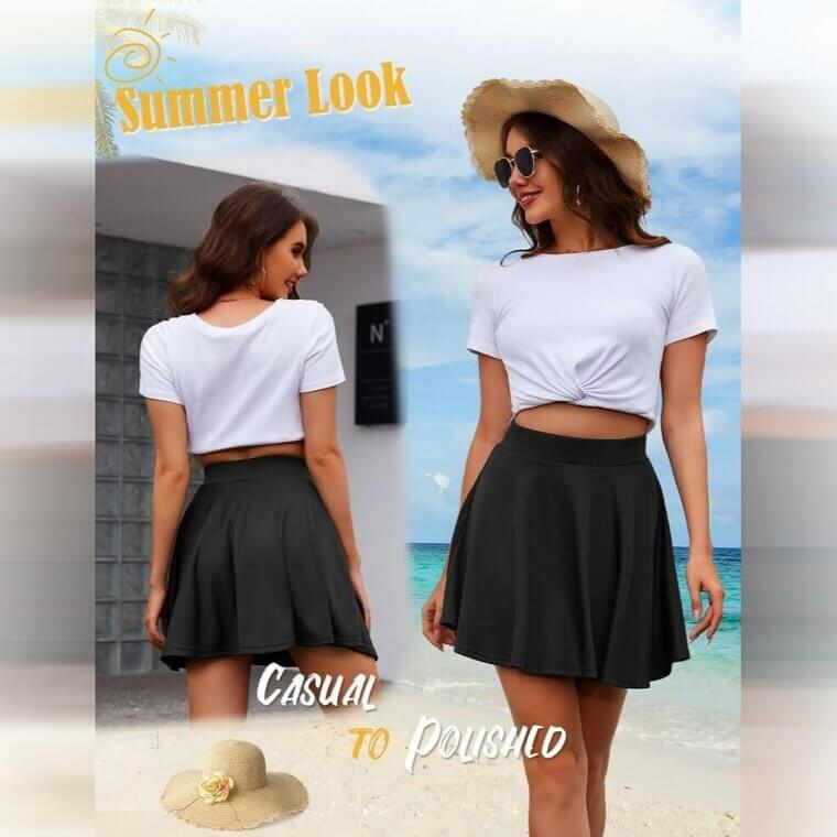 Flirty and Fun: Must-Have A-Line Mini Skirt! 