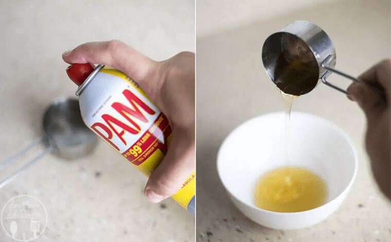 DIY A No-Stick Measuring Spoon
