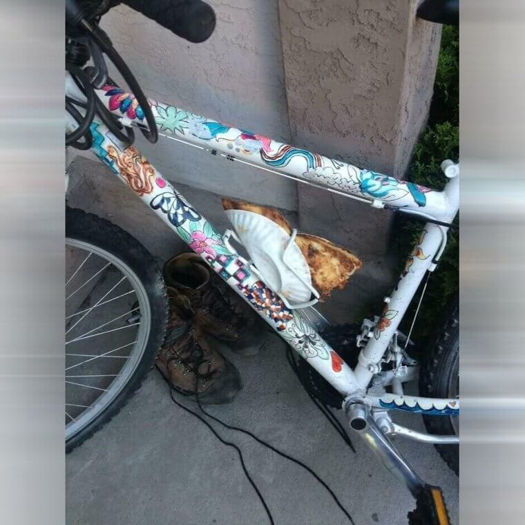 Une tentative de garder la pizza pour plus tard