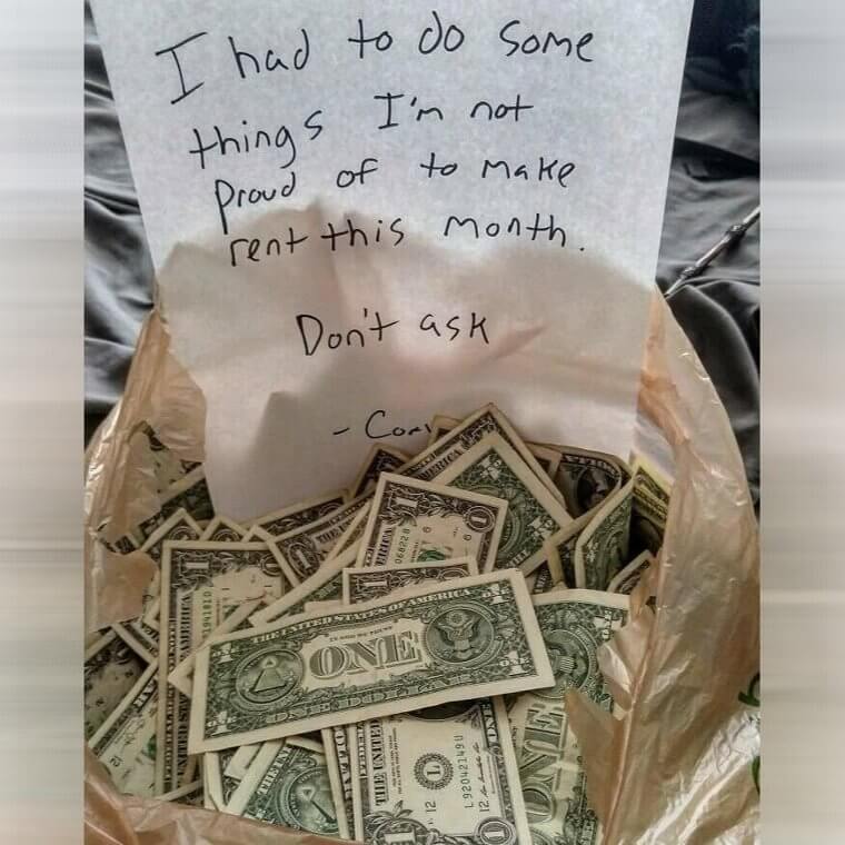 Payer le loyer de la façon la plus étrange qui soit