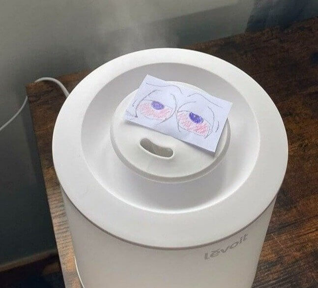 Donner une personnalité à l'humidificateur