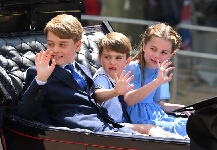 The Young Royals Have to Greet the Public With a Special Wave