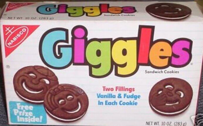 Nabisco Giggles Cookies