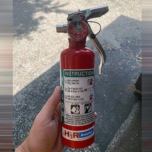 Extintores de incêndio