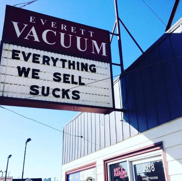 When Buying A Vacuum It Is Important That It Sucks
