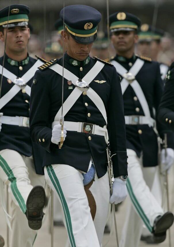 Tight Pants And Ceremonial Marching Can Lead To Gaping Situations