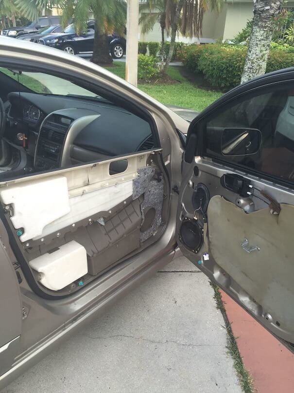 The Half Car Door Is The Latest In Unintentional Innovations