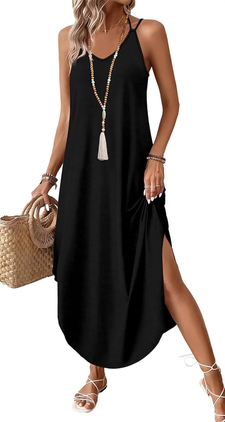 WIHOLL Maxi Dress - Perfect for Beach Vacations! - Now 50% Off!