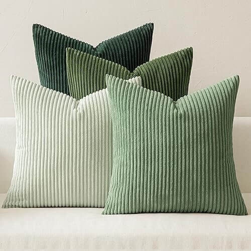 Elegant Sage Green Throw Pillow Covers that Elevate Your Living Space. Now 13% Off!