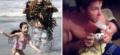40 Hilarious Pictures That Prove Dads Know How To Win At Parenthood