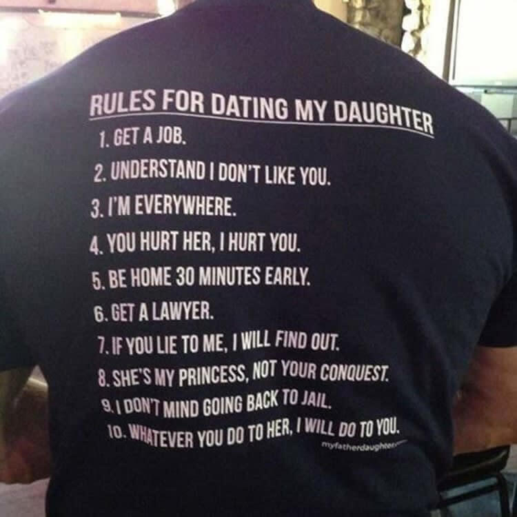 Follow My Rules or Don’t Date My Daughter
