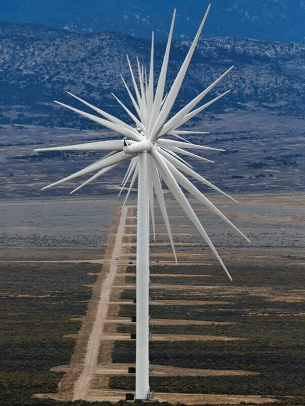 Wind Turbine Flower