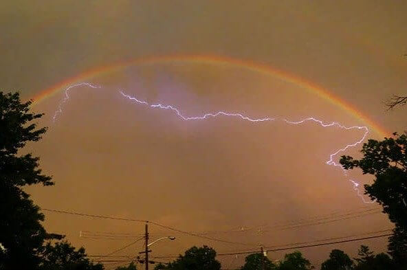 Lightning in a Rainbow
