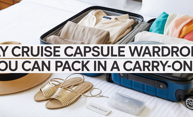 7 Day Cruise Capsule Wardrobe You Can Pack in a Carry-On